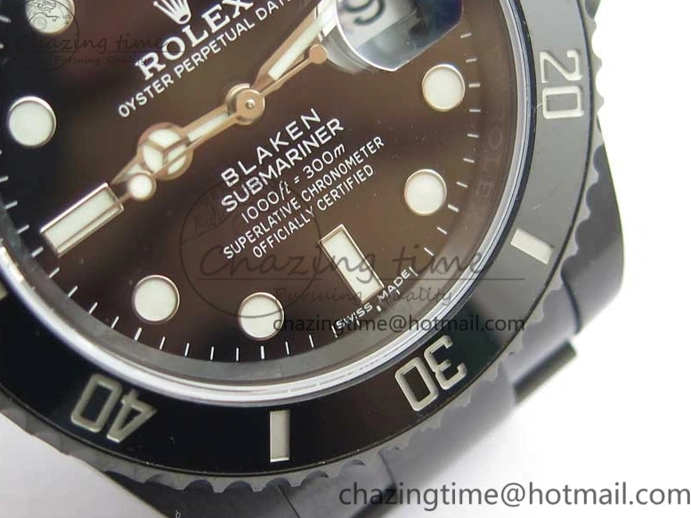 MiroTime 0426 Submariner Blaken W Date 904L PVD V6F 1:1 Best Edition A WrinkleFree 2879